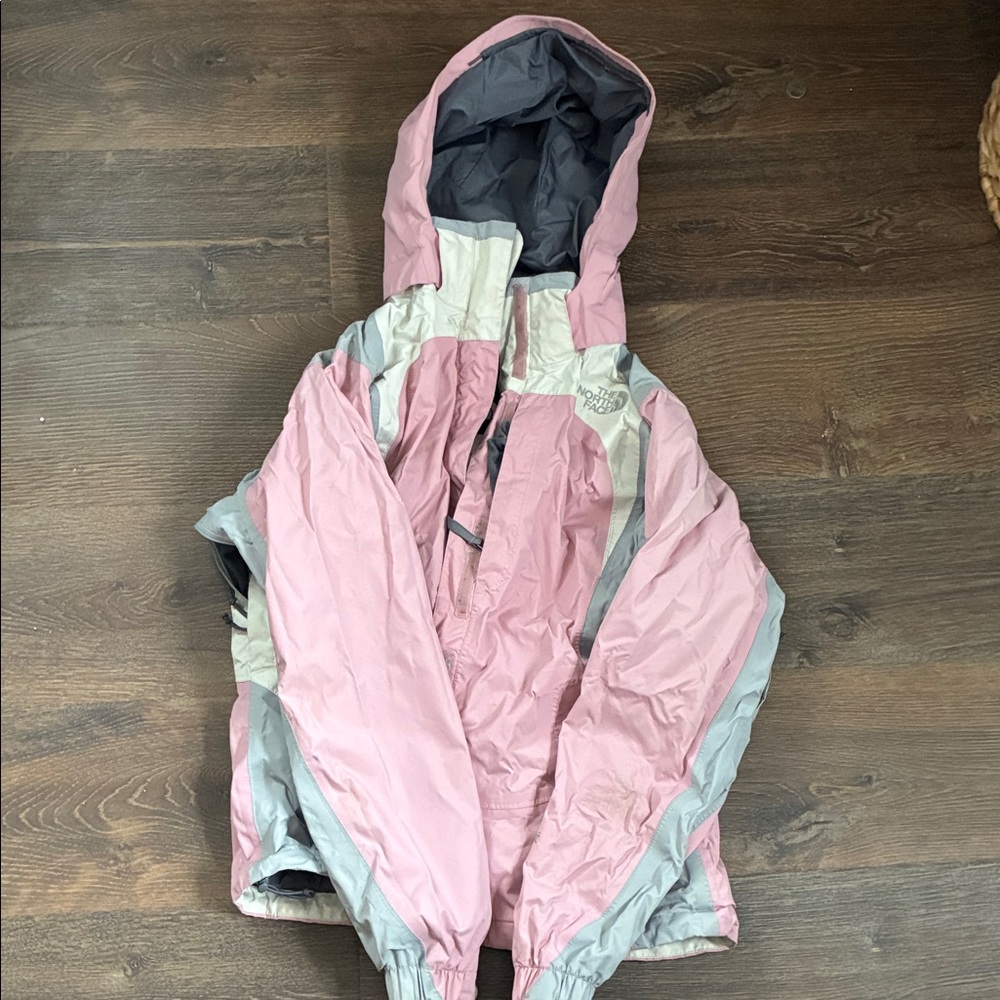 The North Face Pink and Gray Jacket